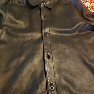 Leather jacket